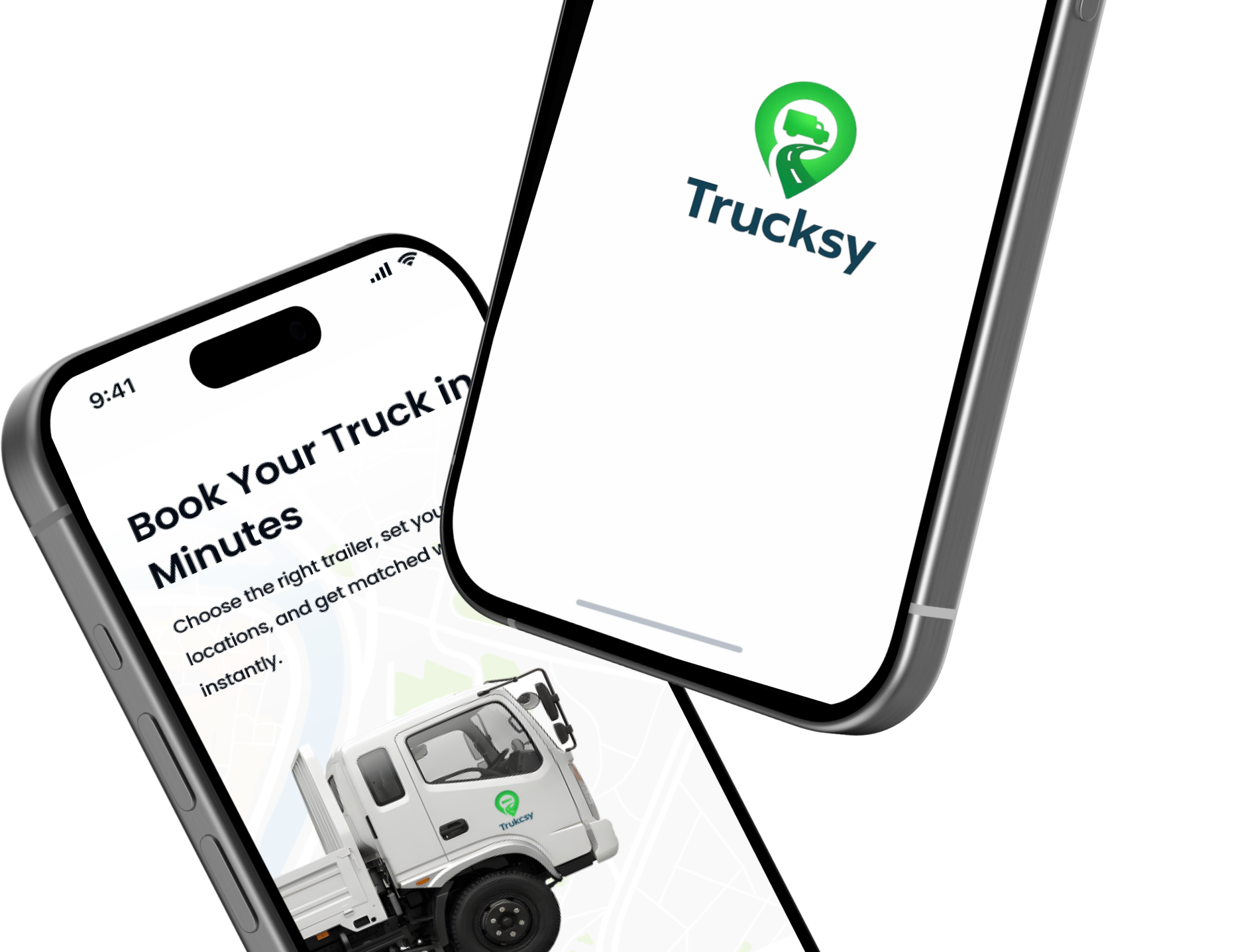 Trucksy Mobile App Mockups