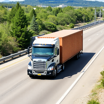 Heavy Cargo Semi-Truck